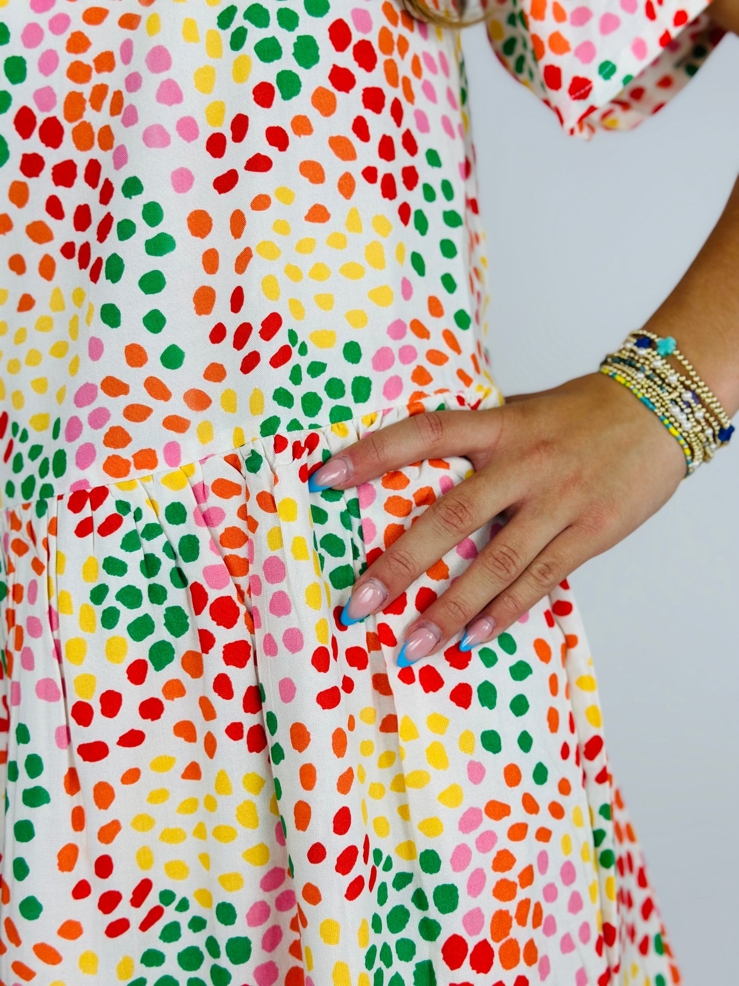 Colorful Dot Dress