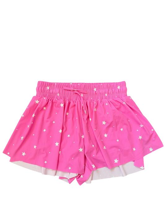 Berry Star Butterfly Shorts