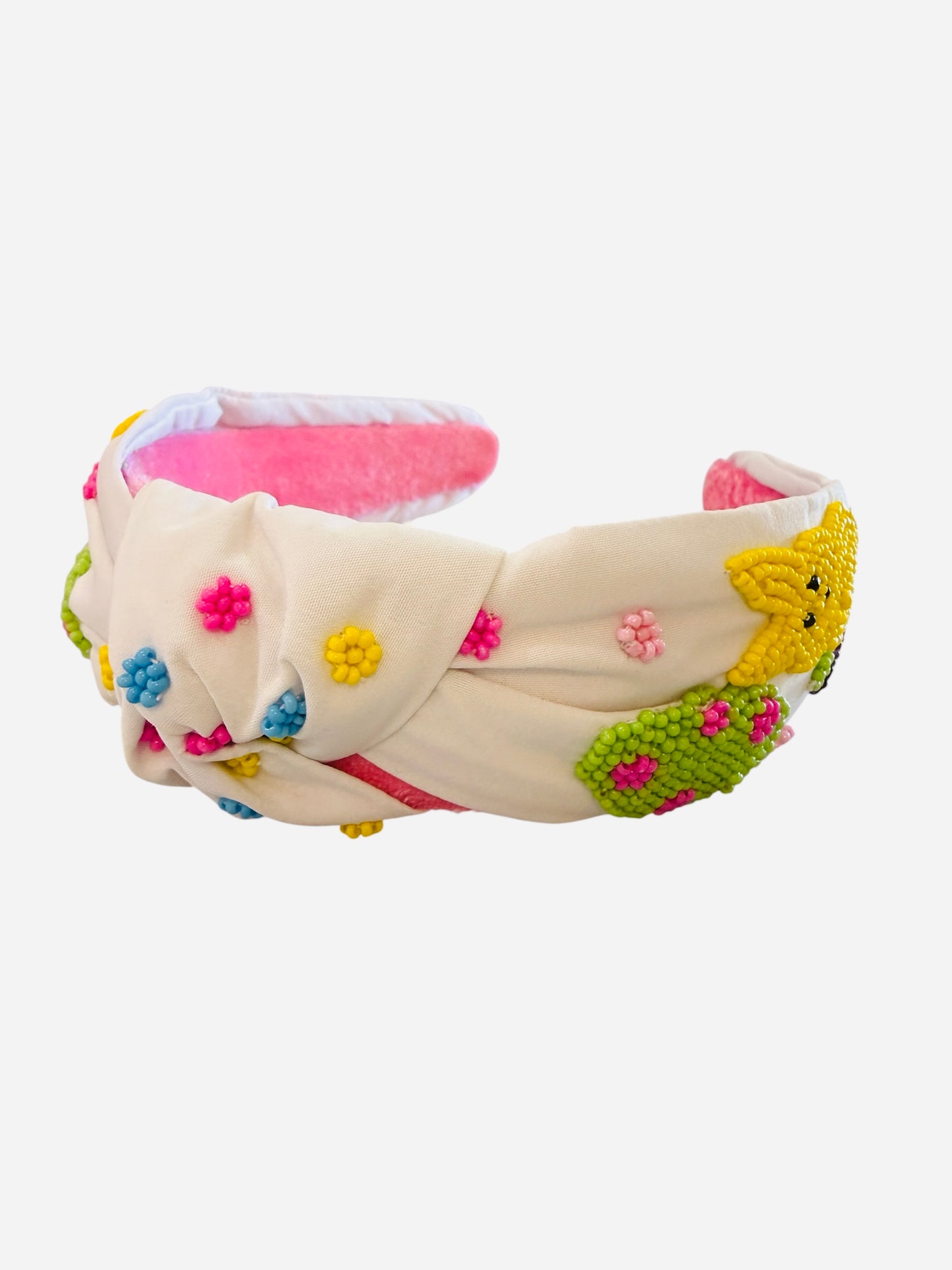 Beaded Easter Knotted Headband