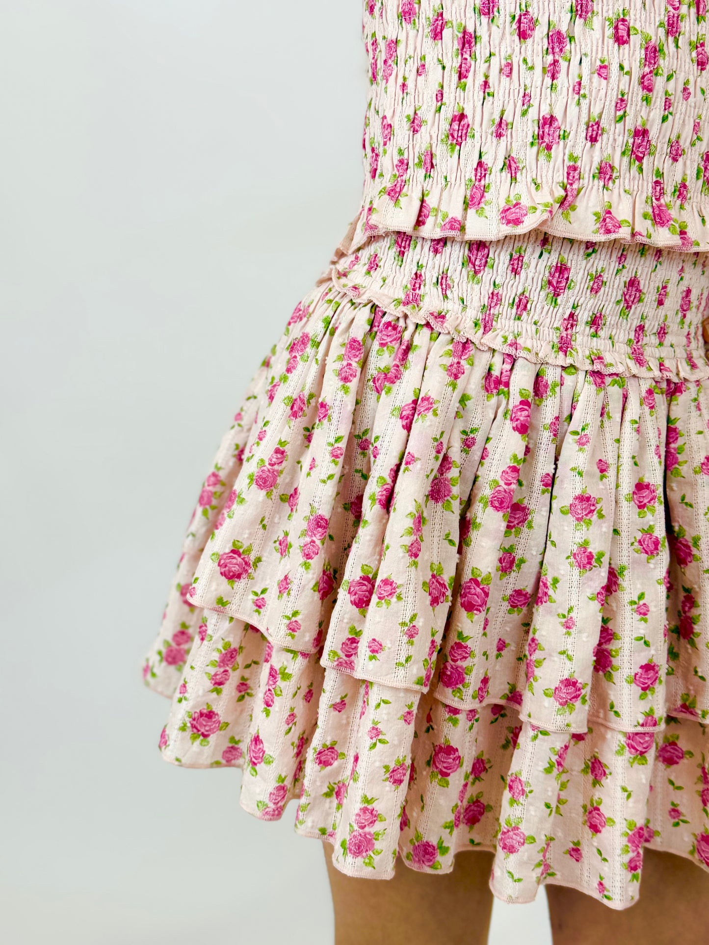 Gigi Skirt In Petite Rose
