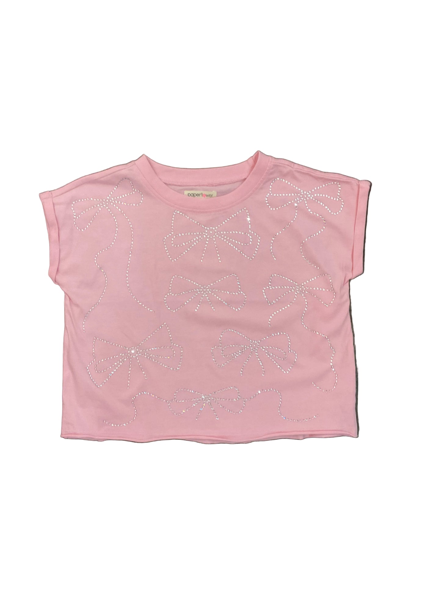 Rhinestones Dolman Top - Pink