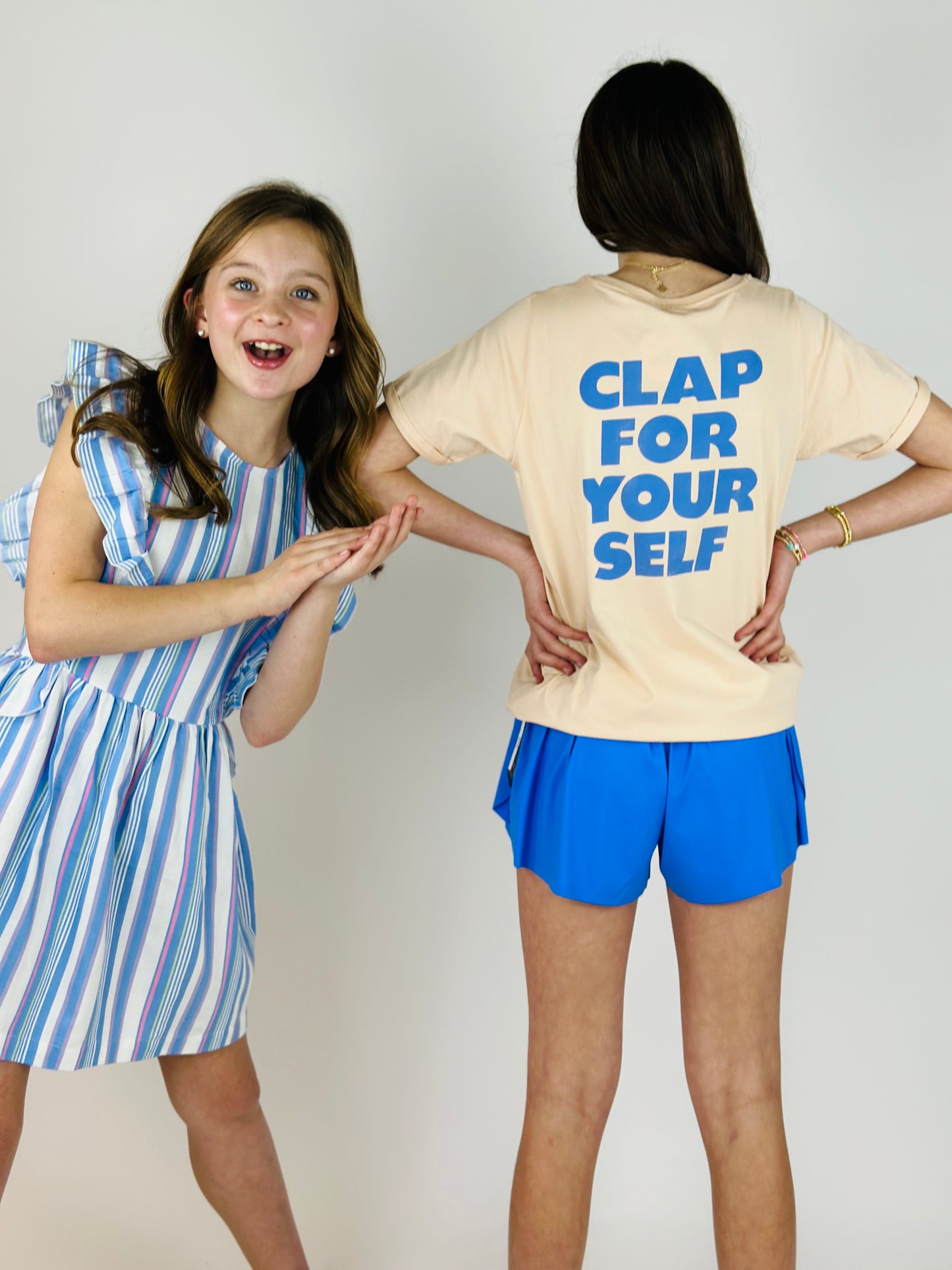 Clap for Yourself Tee - Peach