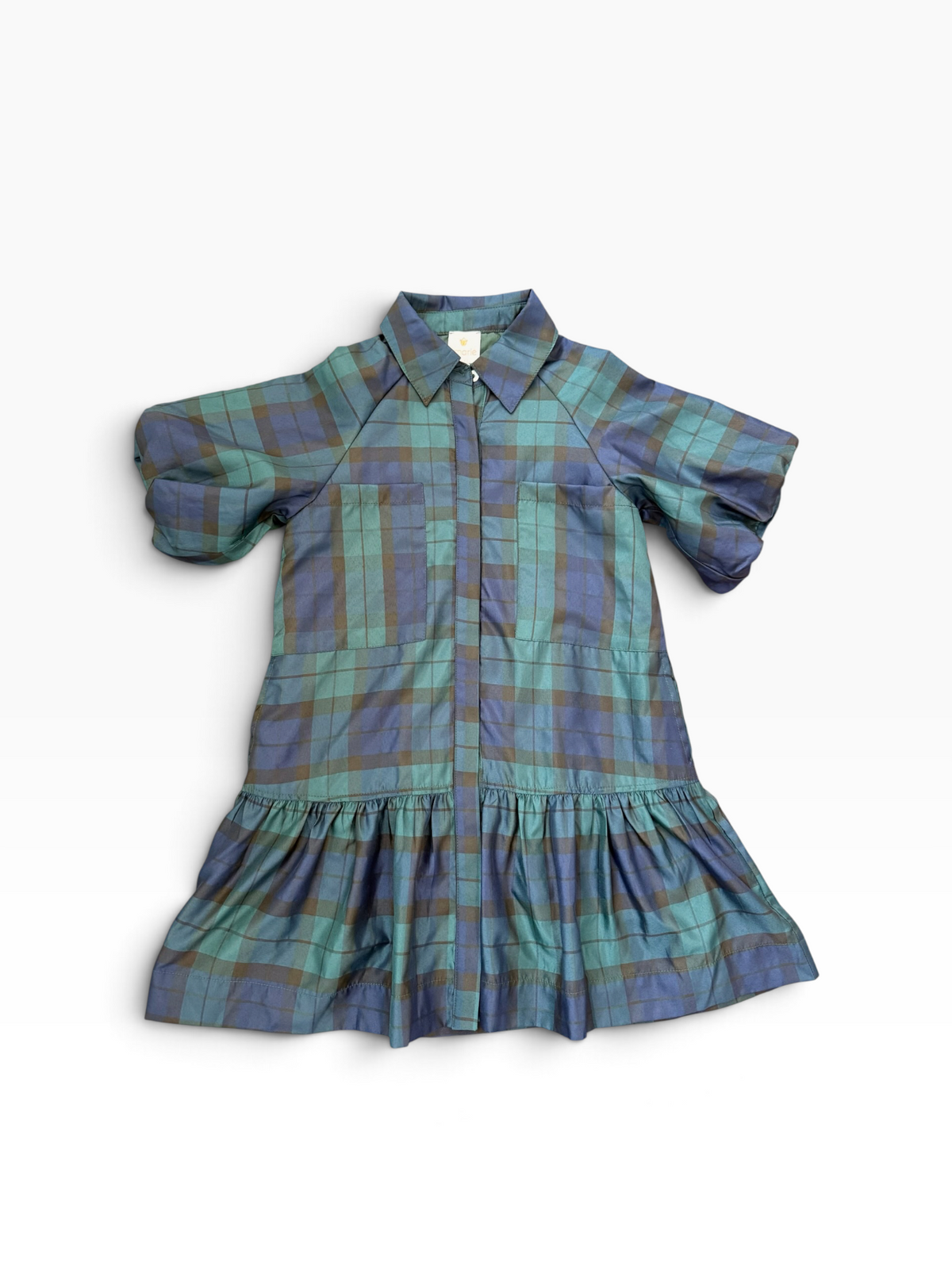 J. Marie Harlan Puff Sleeve Tween Dress