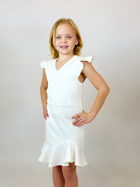 Fiona Dress - White