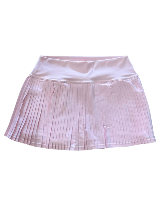Pleated Skort- Light Pink (Junior Sizing)