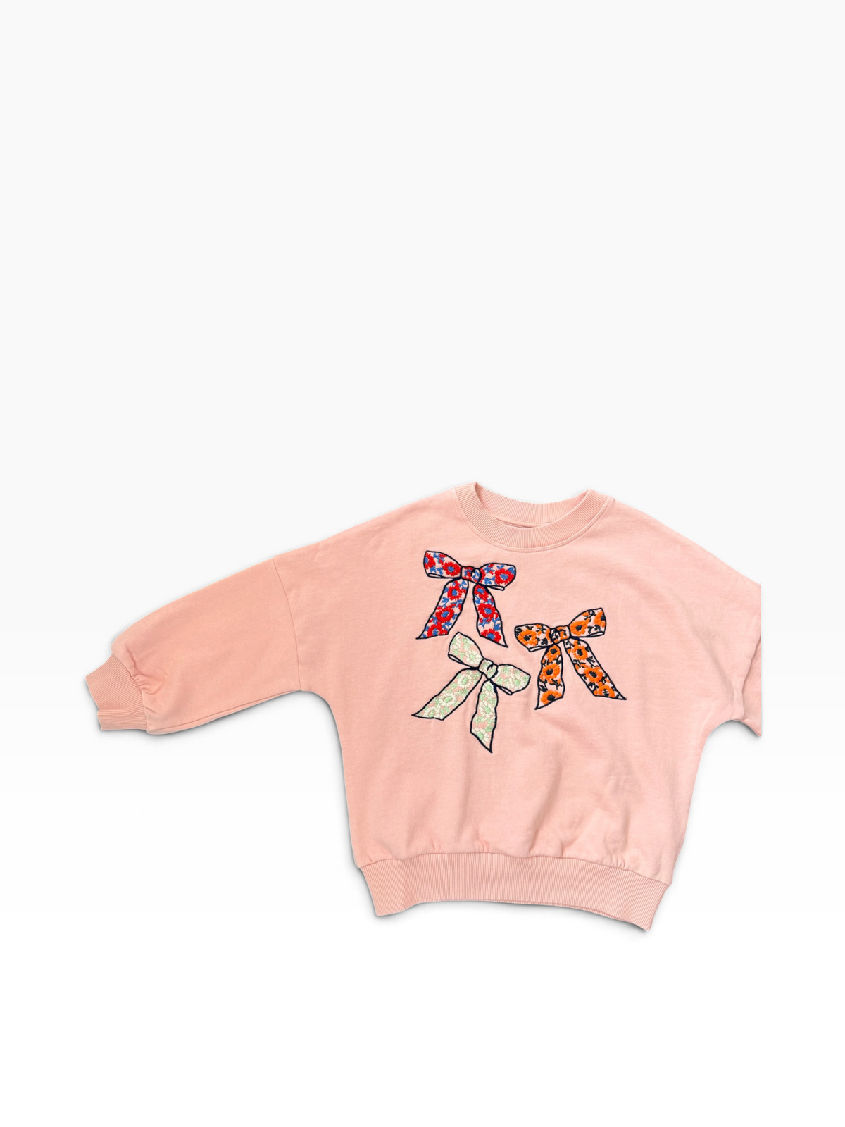 Molo Marika Embroidered Bow Sweatshirt