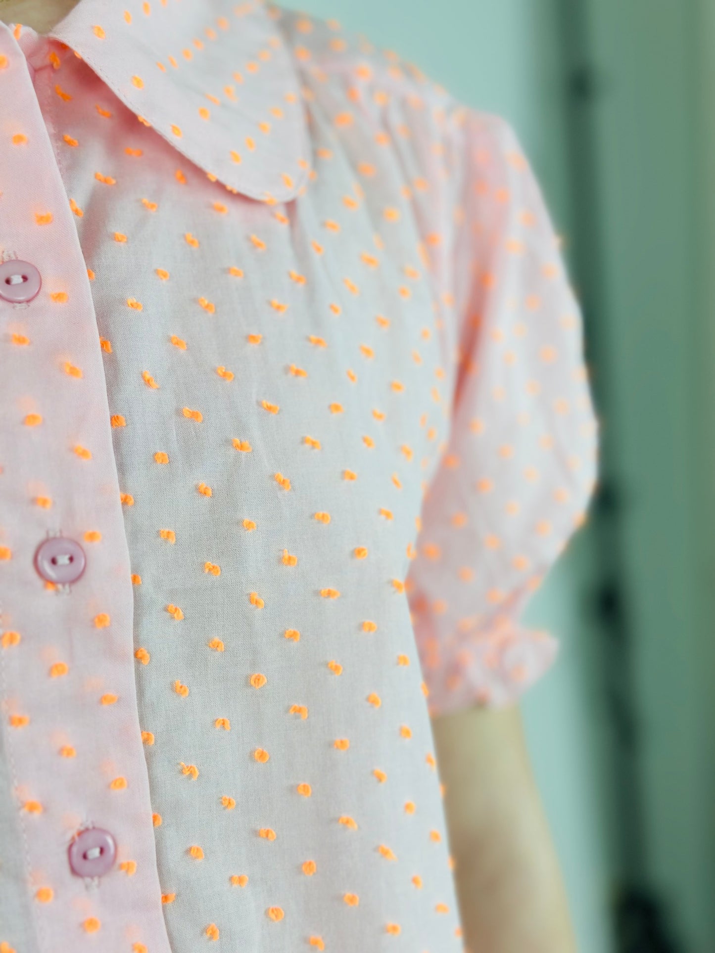 Poplin Dot Shirt