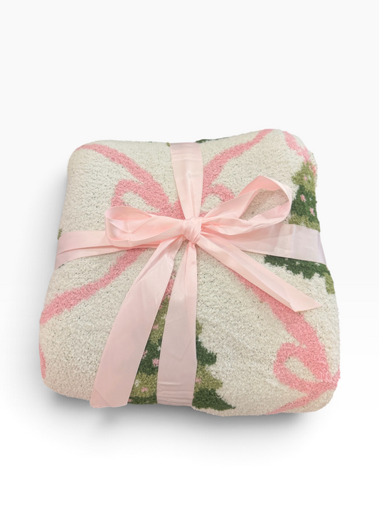 Cozy Dreams Luxe Blanket - Twinkling Trees