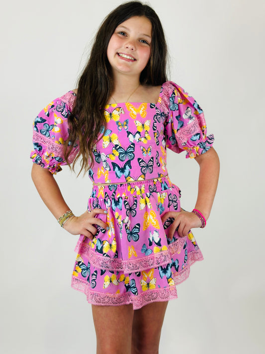 Buddy Love Simone Tween Set - Feelin’ Butterflies