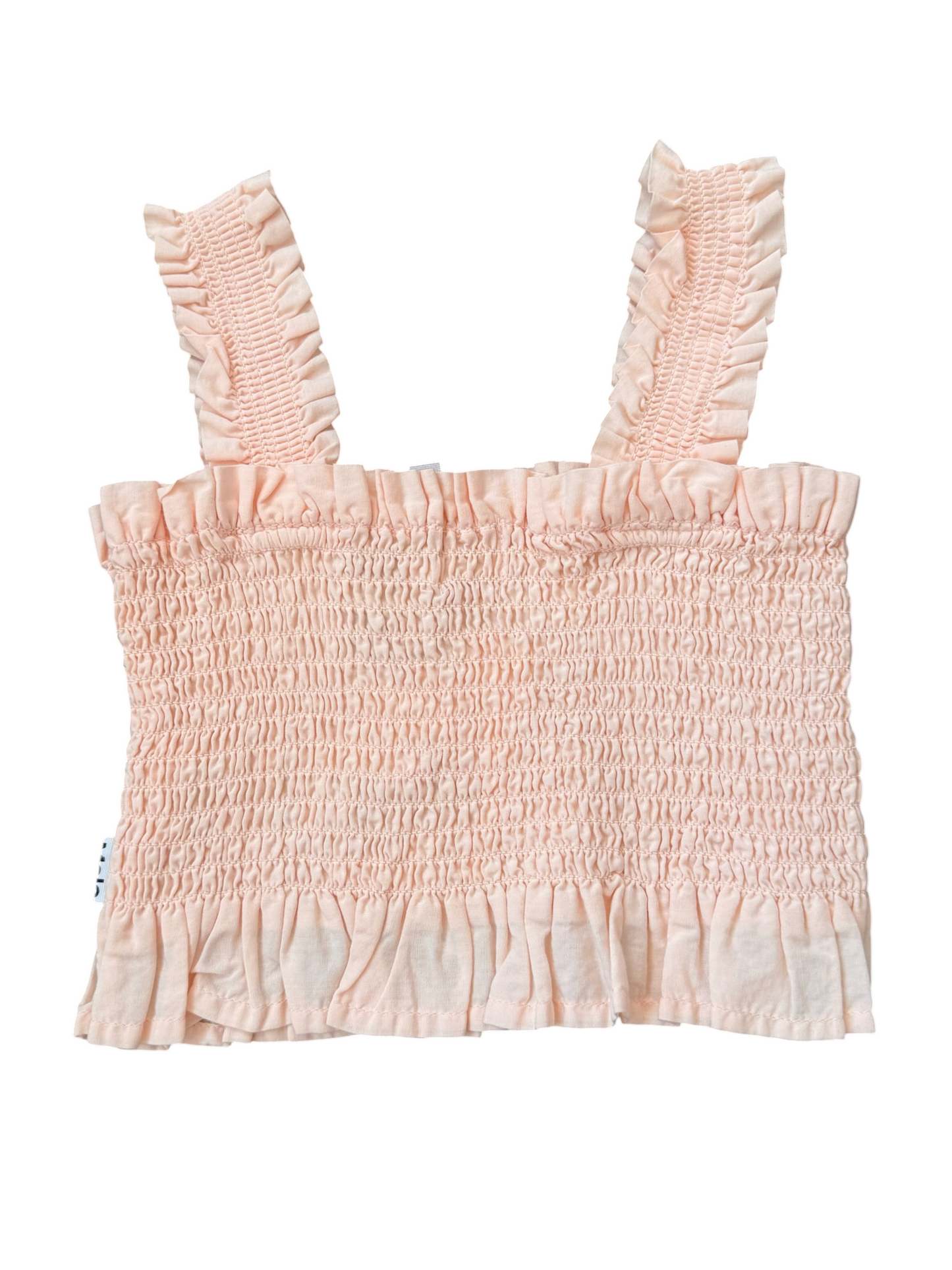 Rolfia Smocked Tank - Cloud Pink