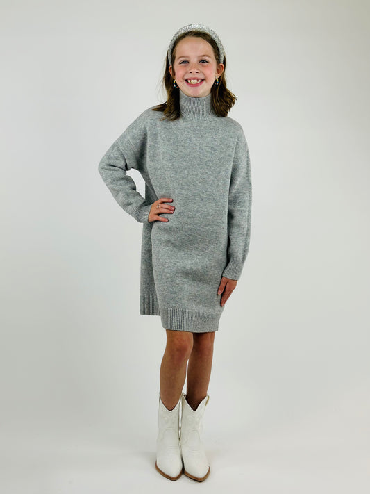 Sweater Dress - Grey