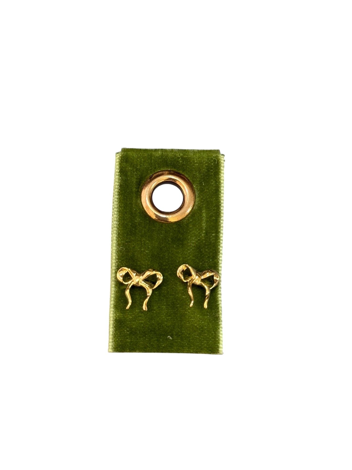 Single Stud Tied Bows Earring