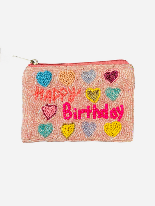 Happy Birthday Coin Purse
