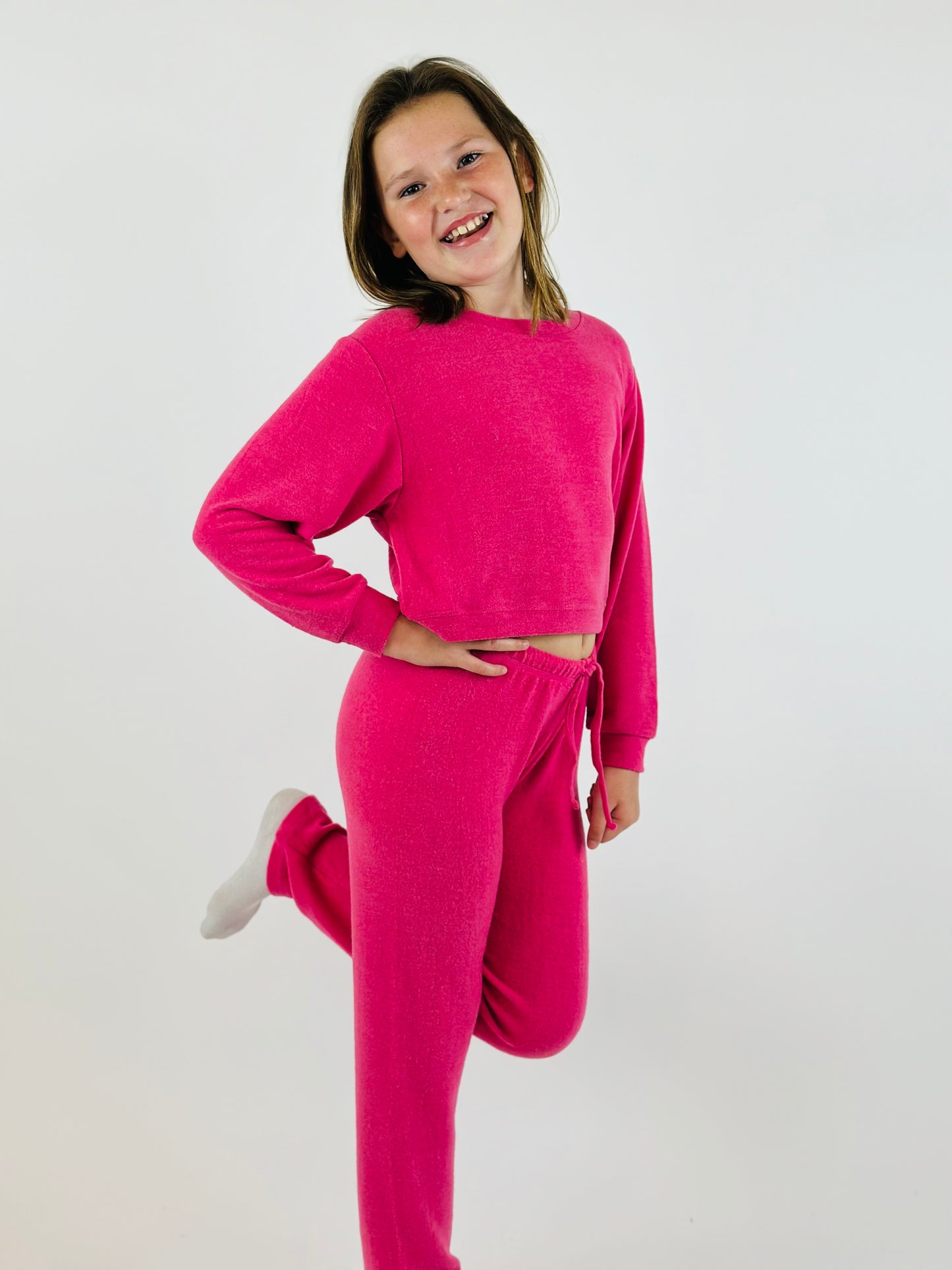 Cuddle Soft Crew Neck - Pink