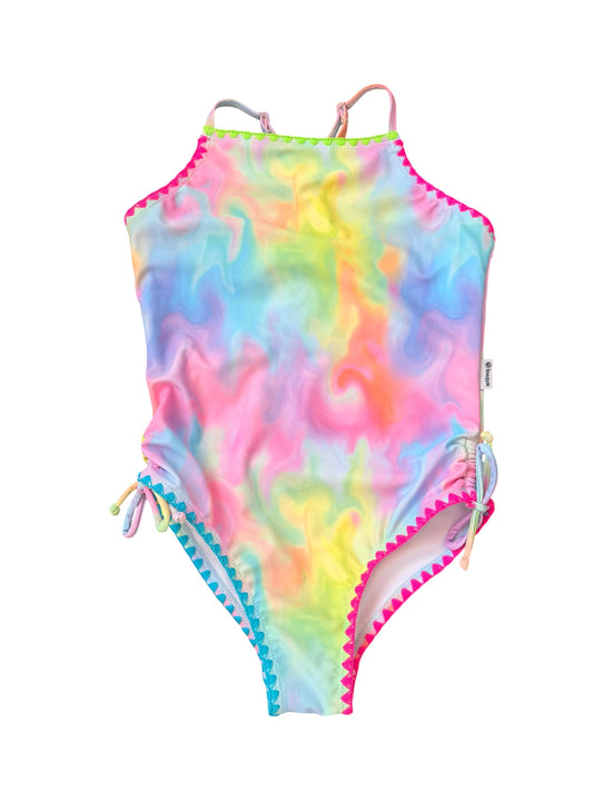 Azura Two Piece with Embroidered Trim