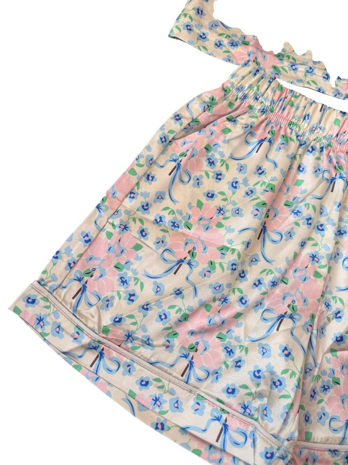 Elegant Floral Print Loungewear Set