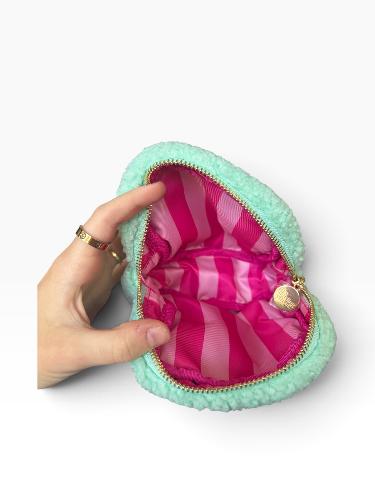 Square Teddy Pouch - Oh What Fun