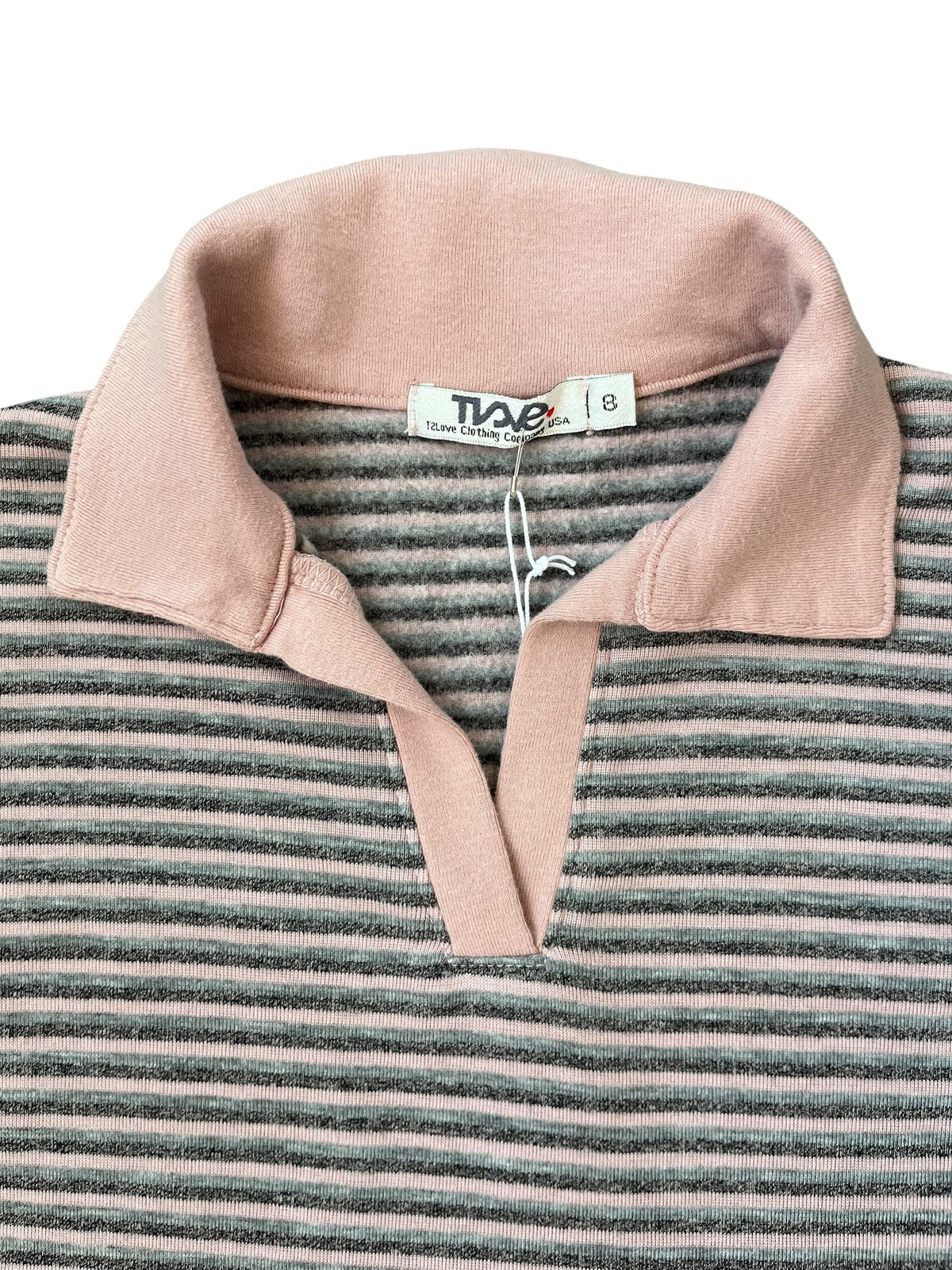 Easy Days Pullover w/ Collar - Dusty Rose