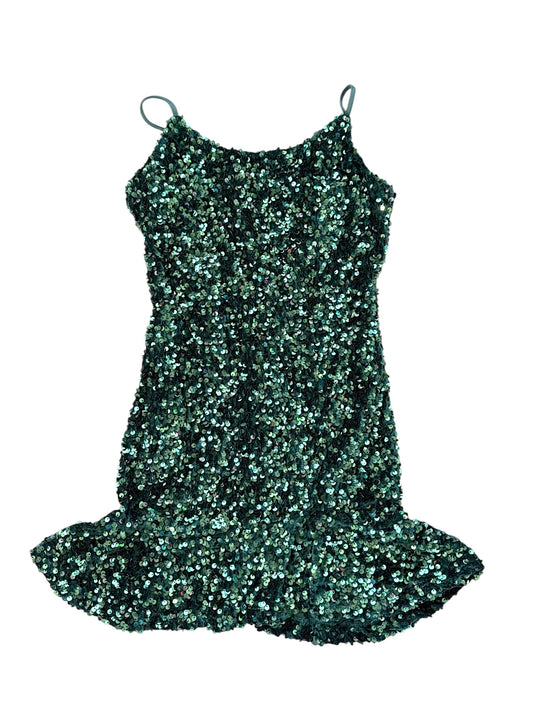 Green Sequin Dress