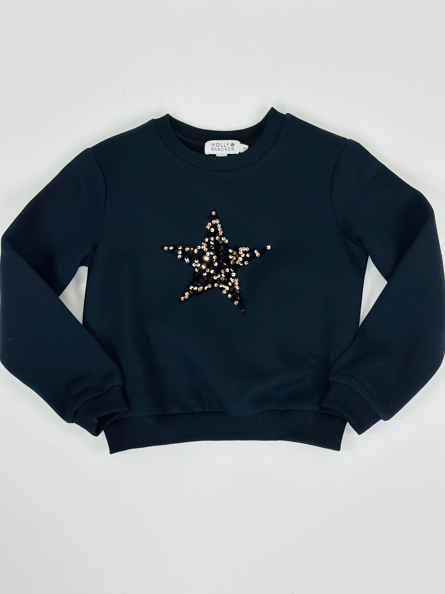 Star Sweatshirt - Black