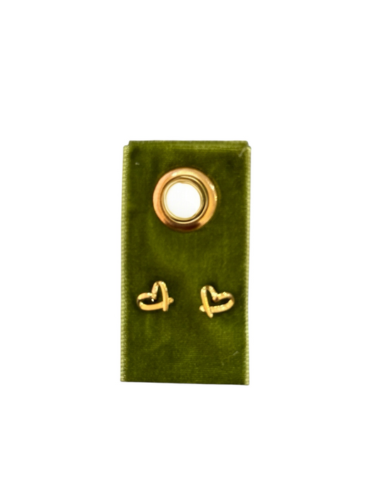 Single Stud Heart Earring