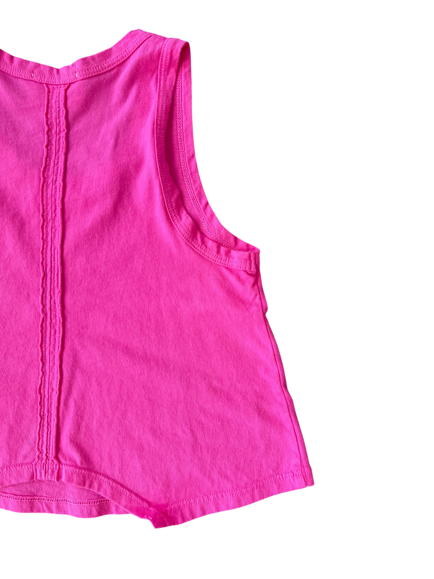 Tenly Flared Swing Tank - Hot Pink