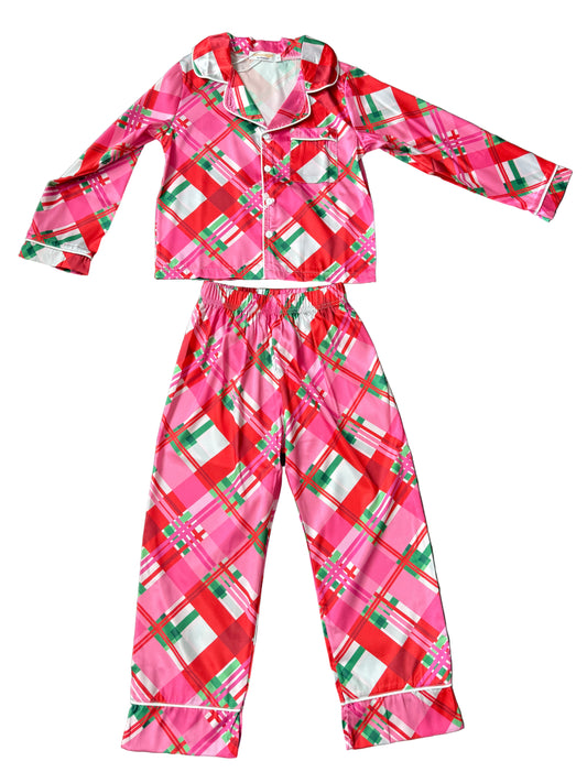 Holiday Plaid Loungewear Set