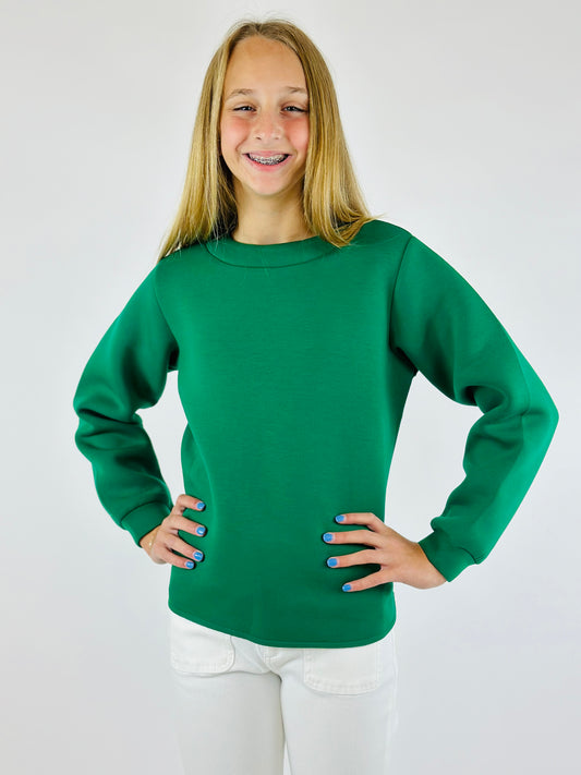 Neoprene Sweatshirt - Green