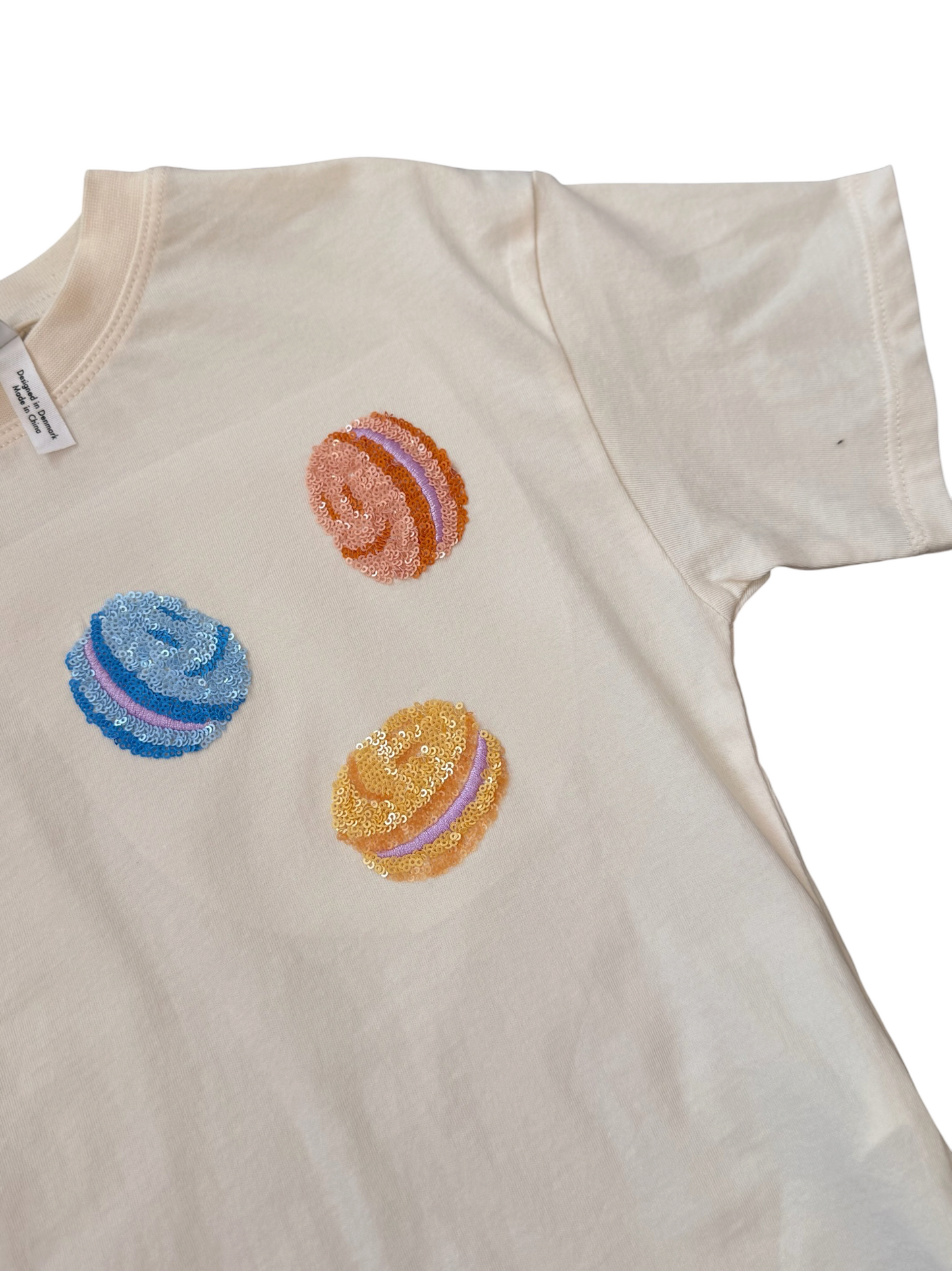 Reinette Sequin Macaroon Tee
