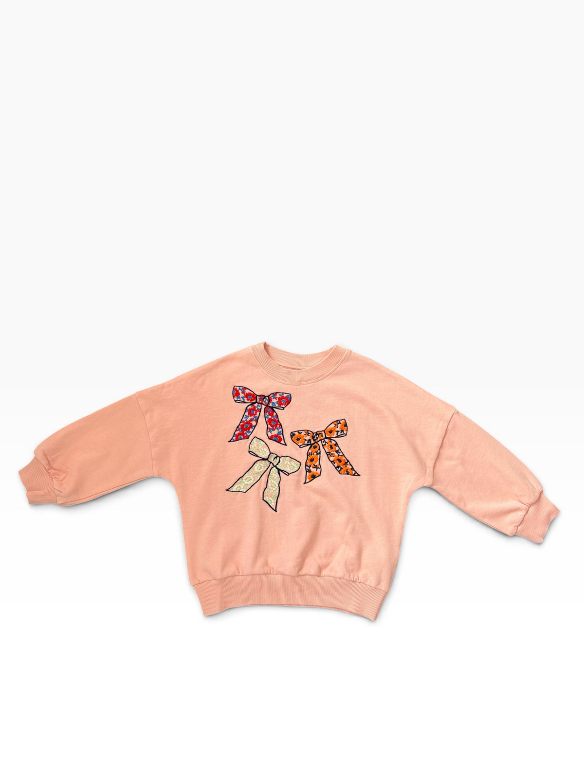 Molo Marika Embroidered Bow Sweatshirt