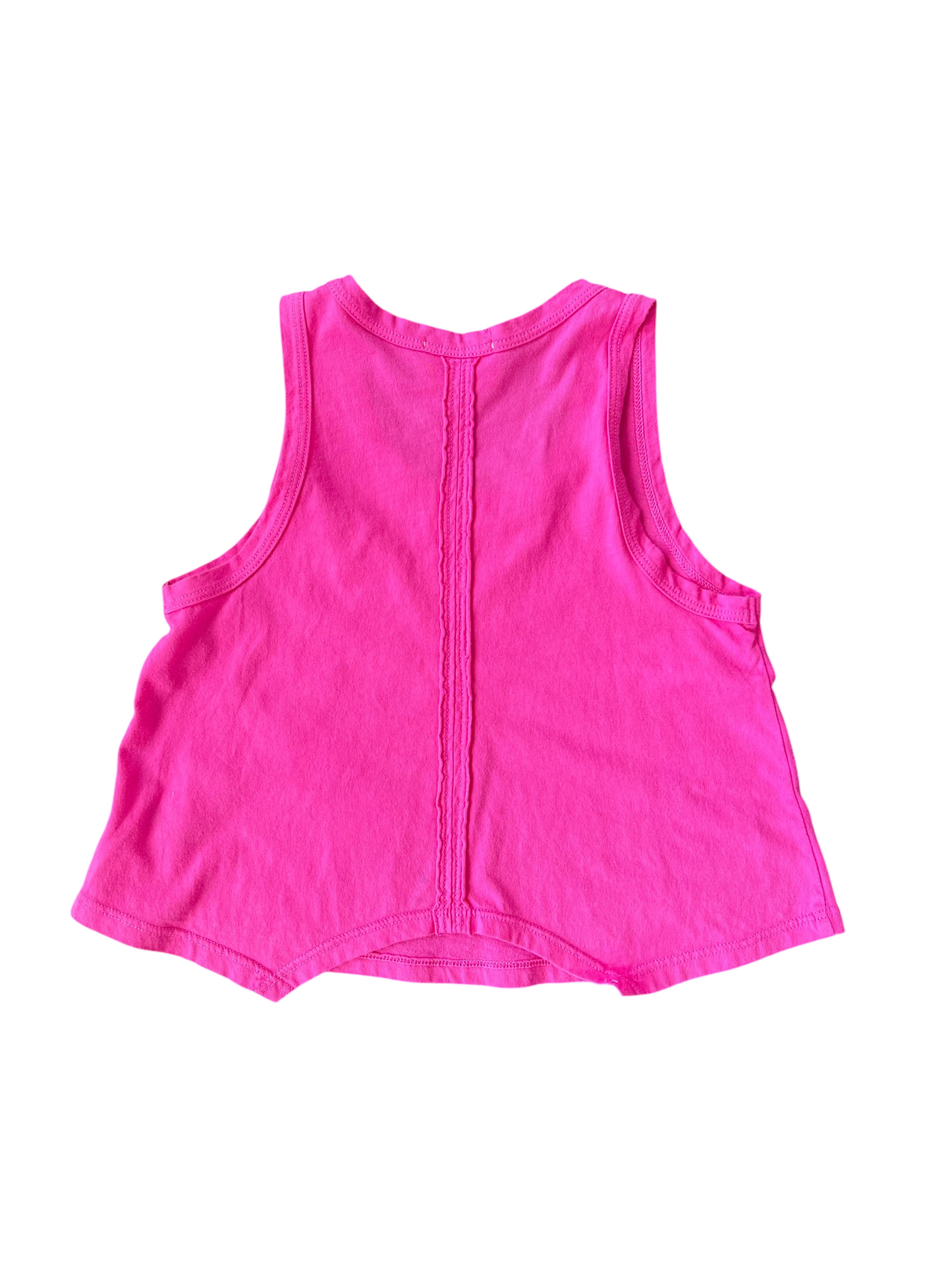 Tenly Flared Swing Tank - Hot Pink