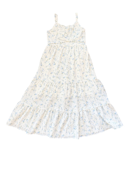 Rose Garden Maxi Dress - White