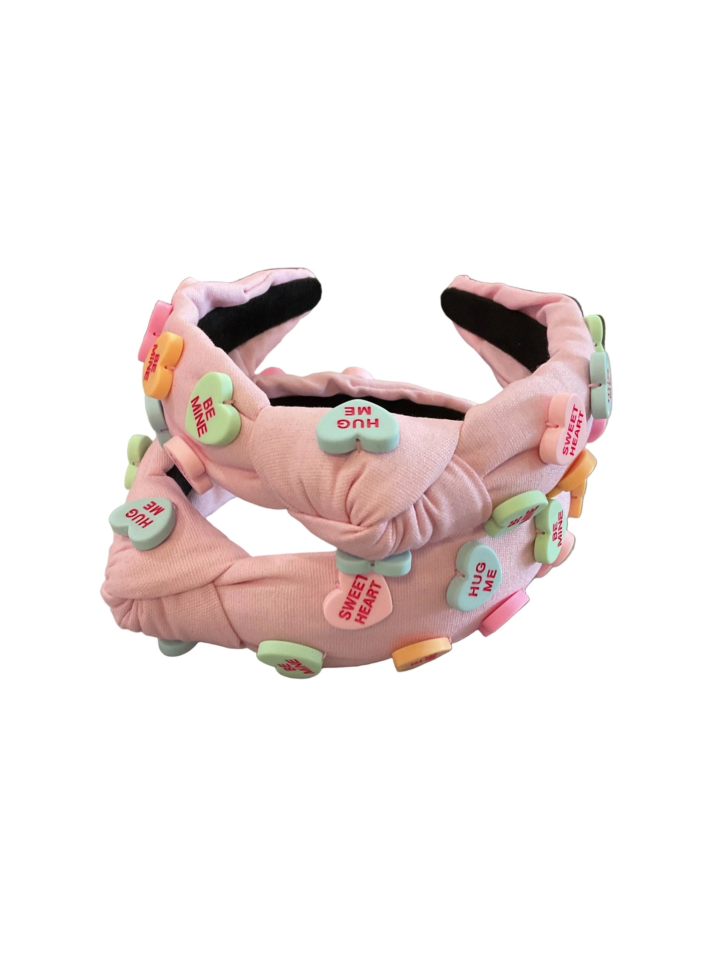 Candy Heart Knot Headband