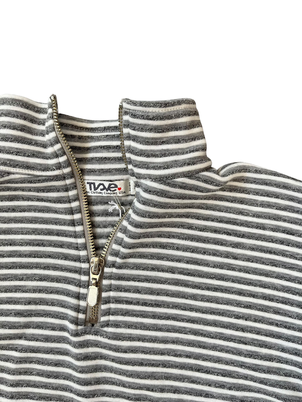 Easy Going Quarter Zip - White