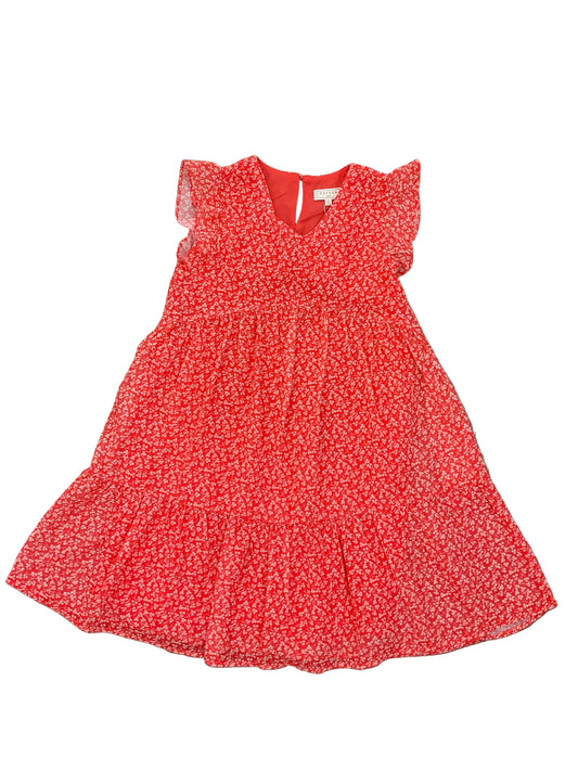 Red Floral Dress