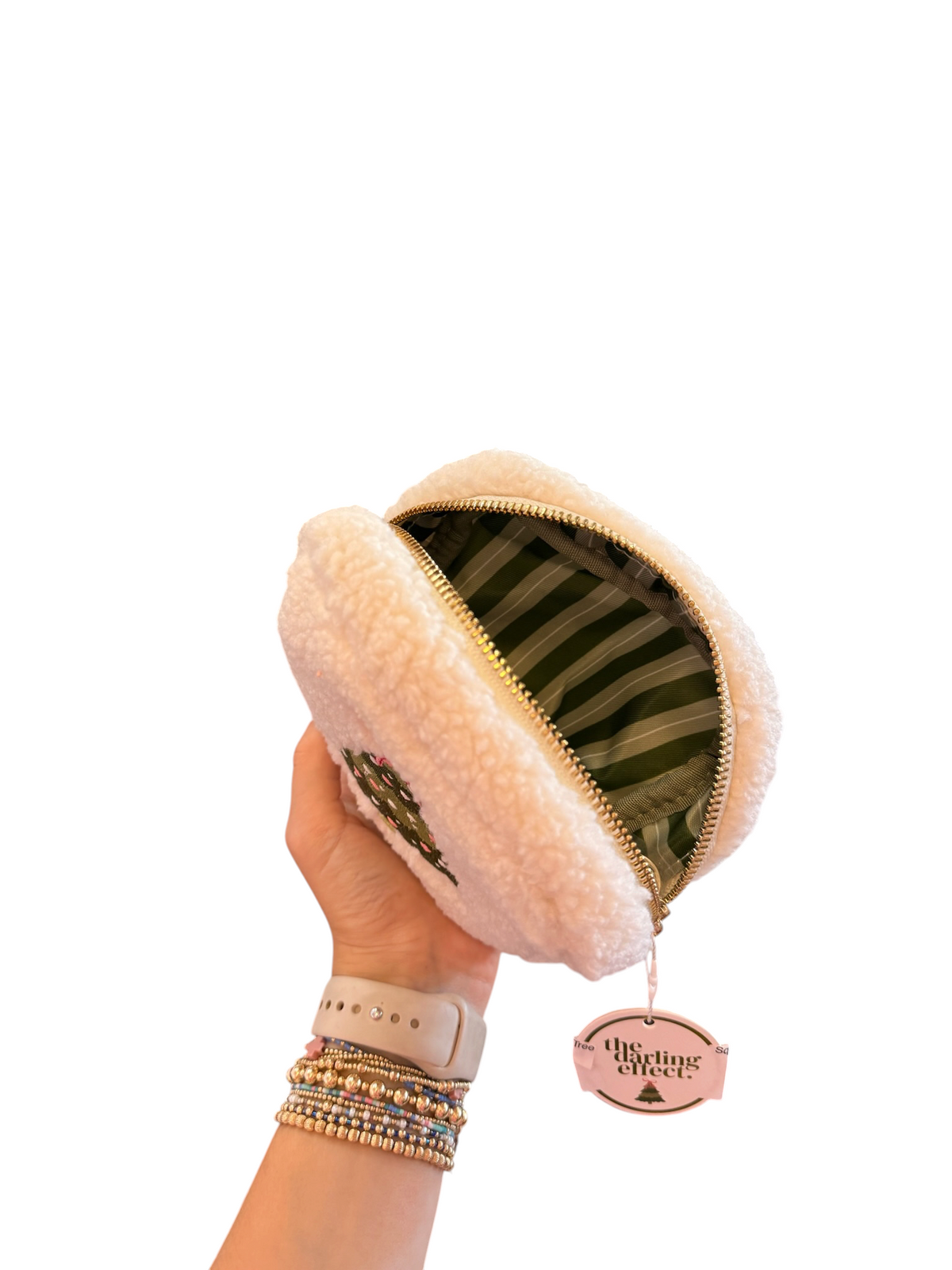 Square Teddy Pouch - Twinkling Tree