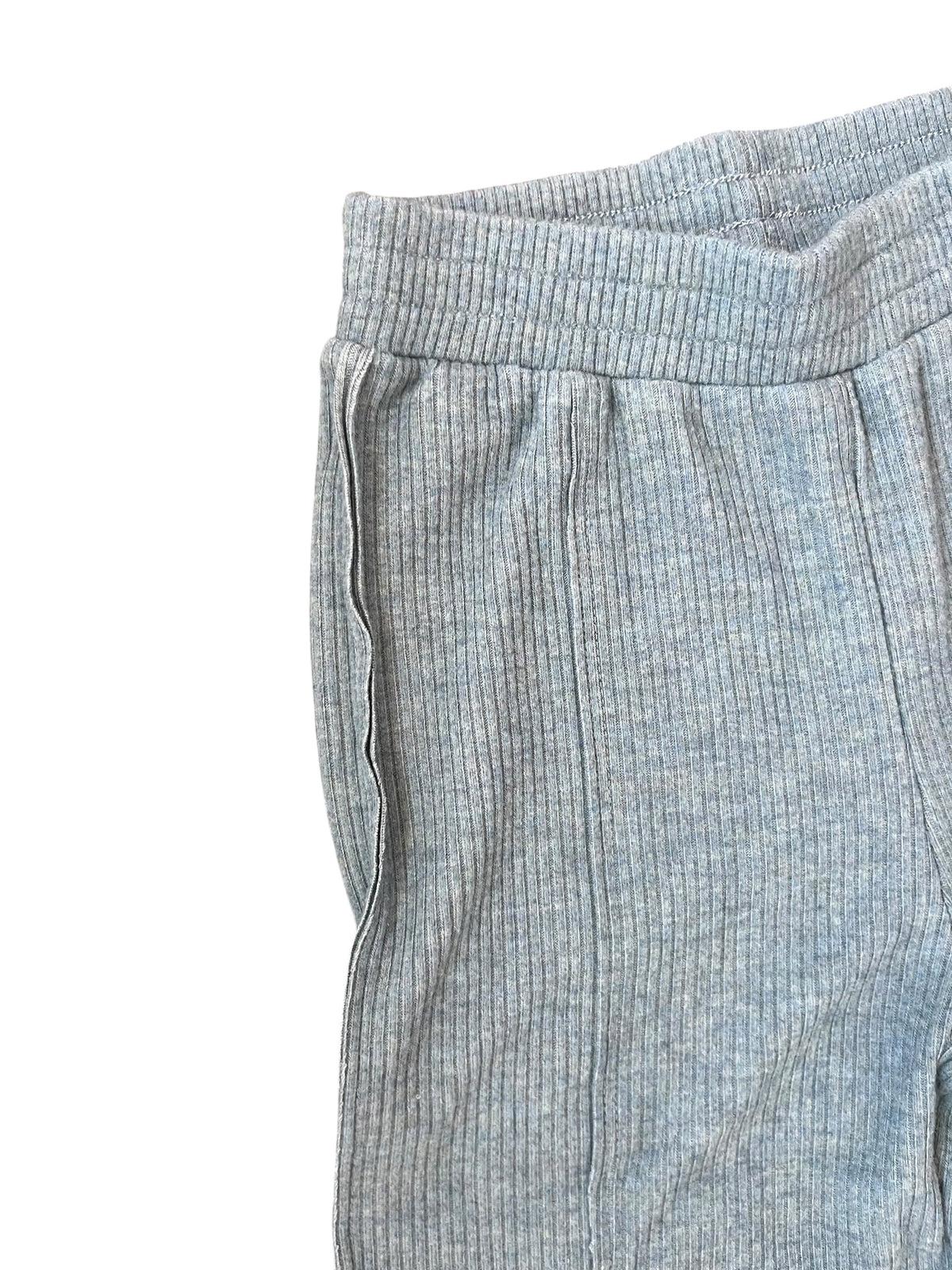 Tenly Hacci Rib Exposed Seam Pant - Glacier