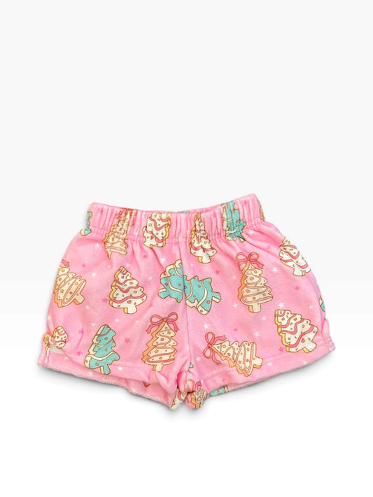 Holiday Cakes Plush Shorts