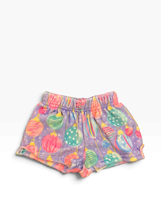 Dazzling Ornaments Plush Shorts