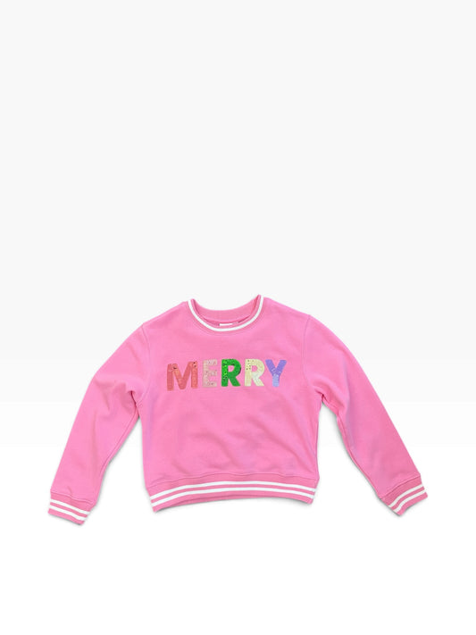 Merry Sequins Sweatshirt