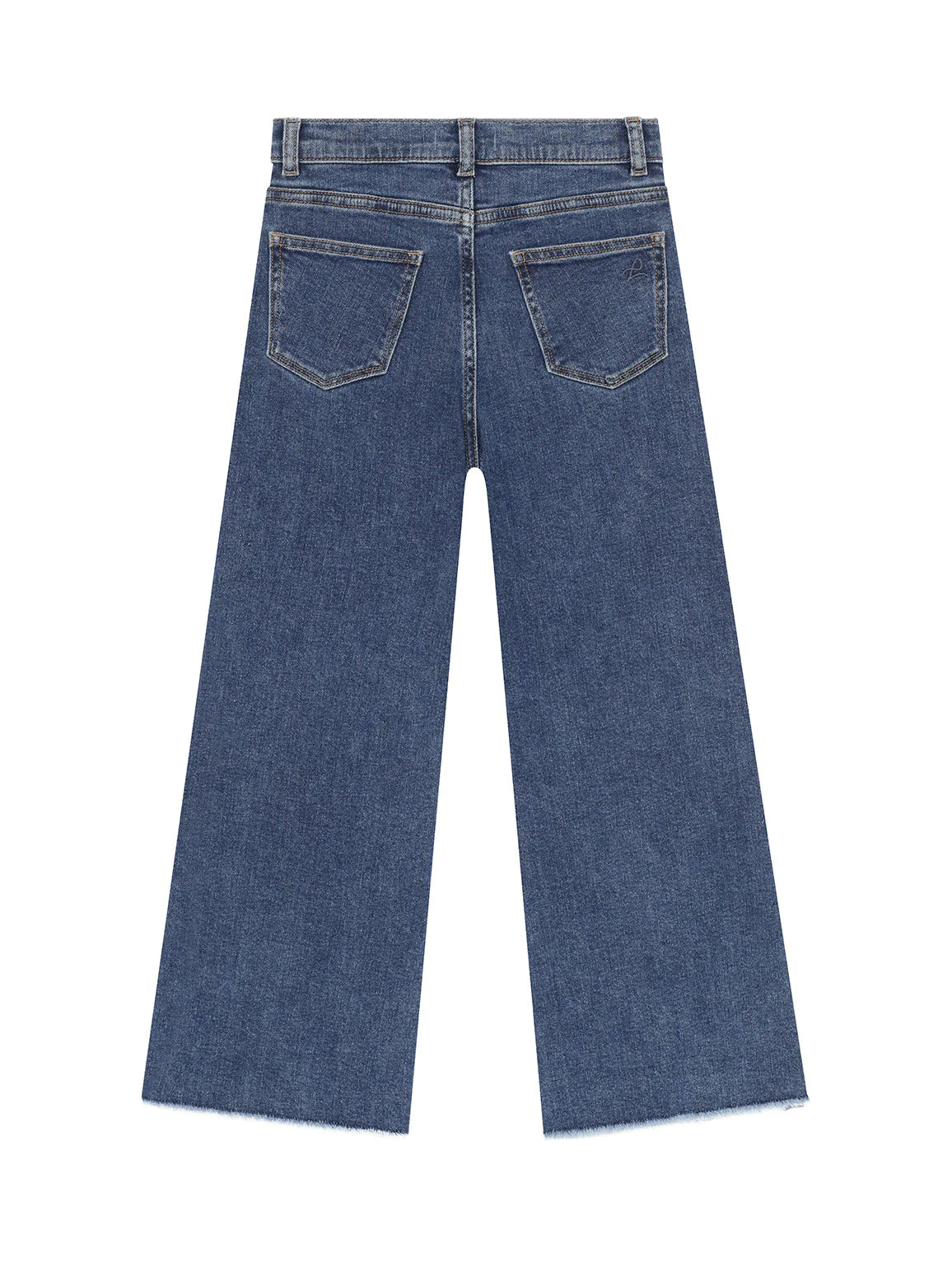 Lily Wide Leg Jean w/ Raw Hem