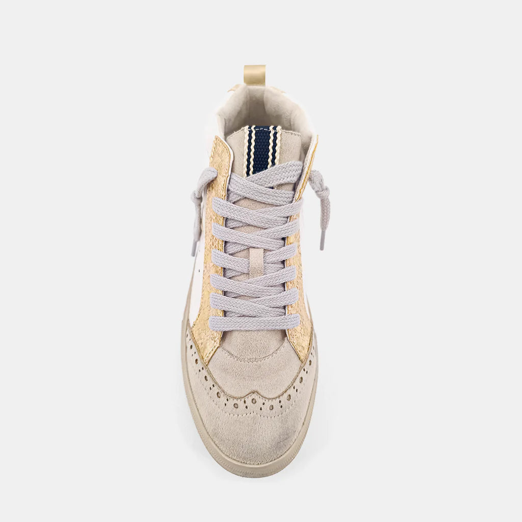 Paulina Sneaker - Blush Snake (youth sizing)