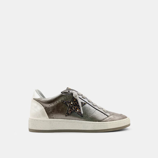 Paz Sneaker - Gunmetal (adult sizing)