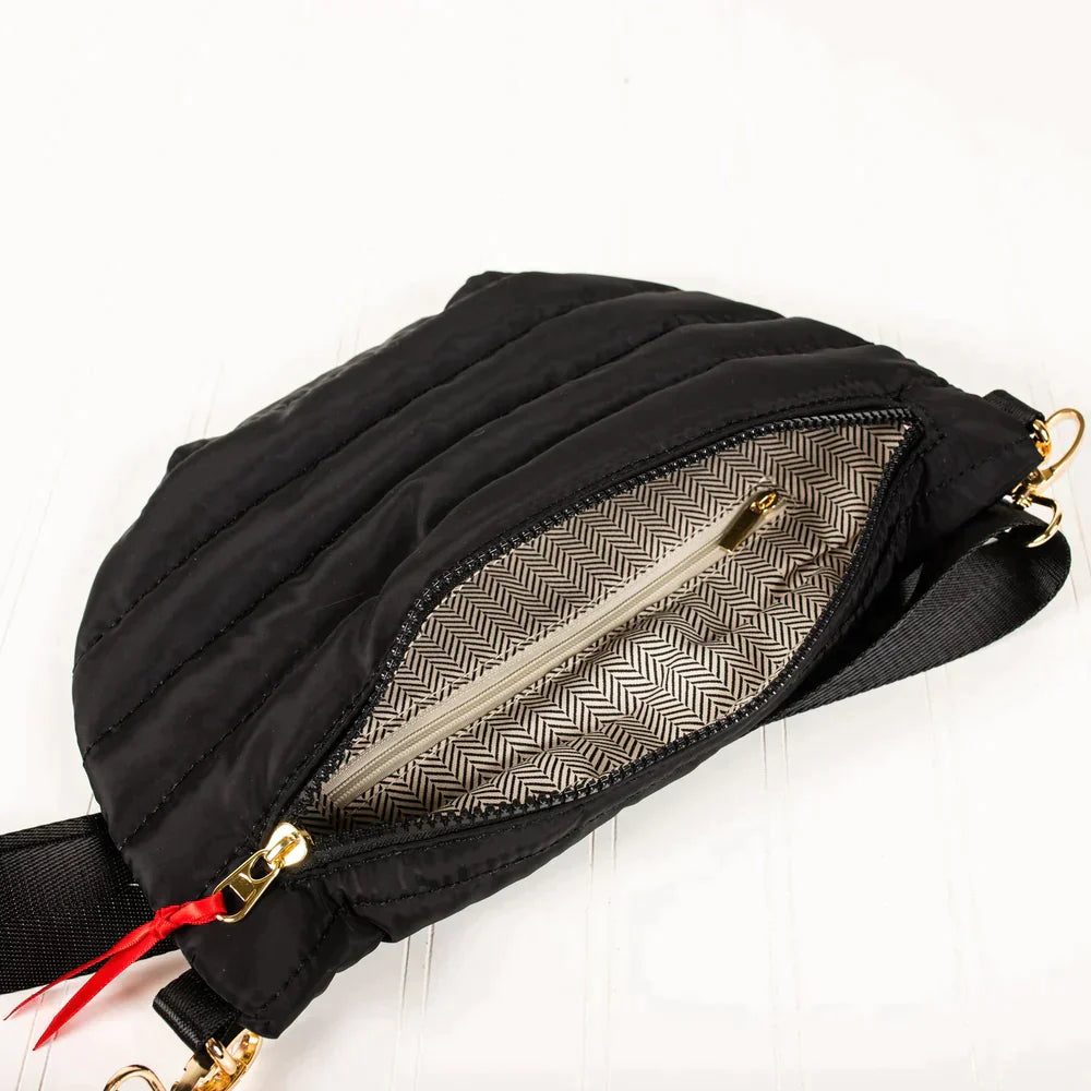 Puffer Belt Bag - Sand