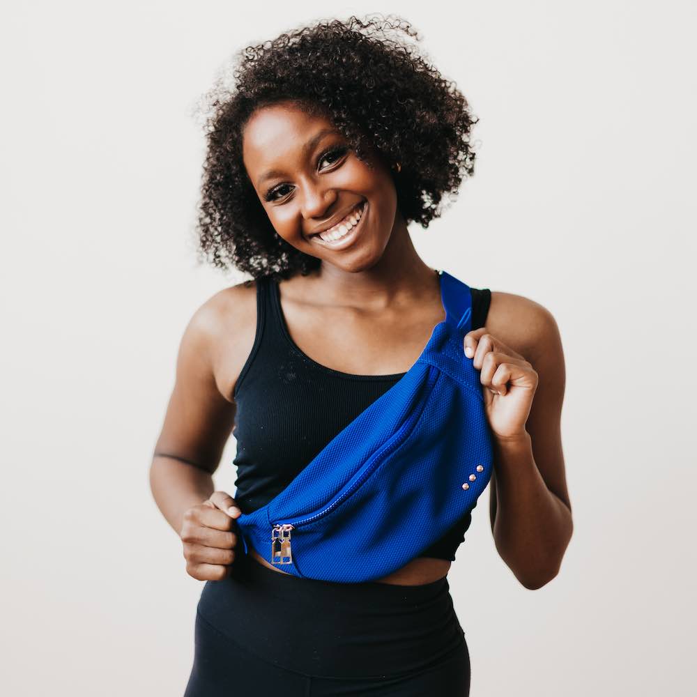 Fast and Free Athletic Bum Bag - Cobalt Blue