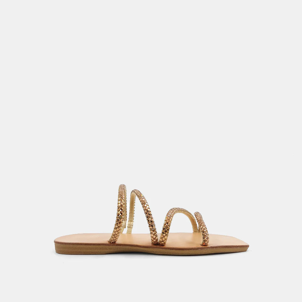 Celestina Sandal - Gold (adult sizing)