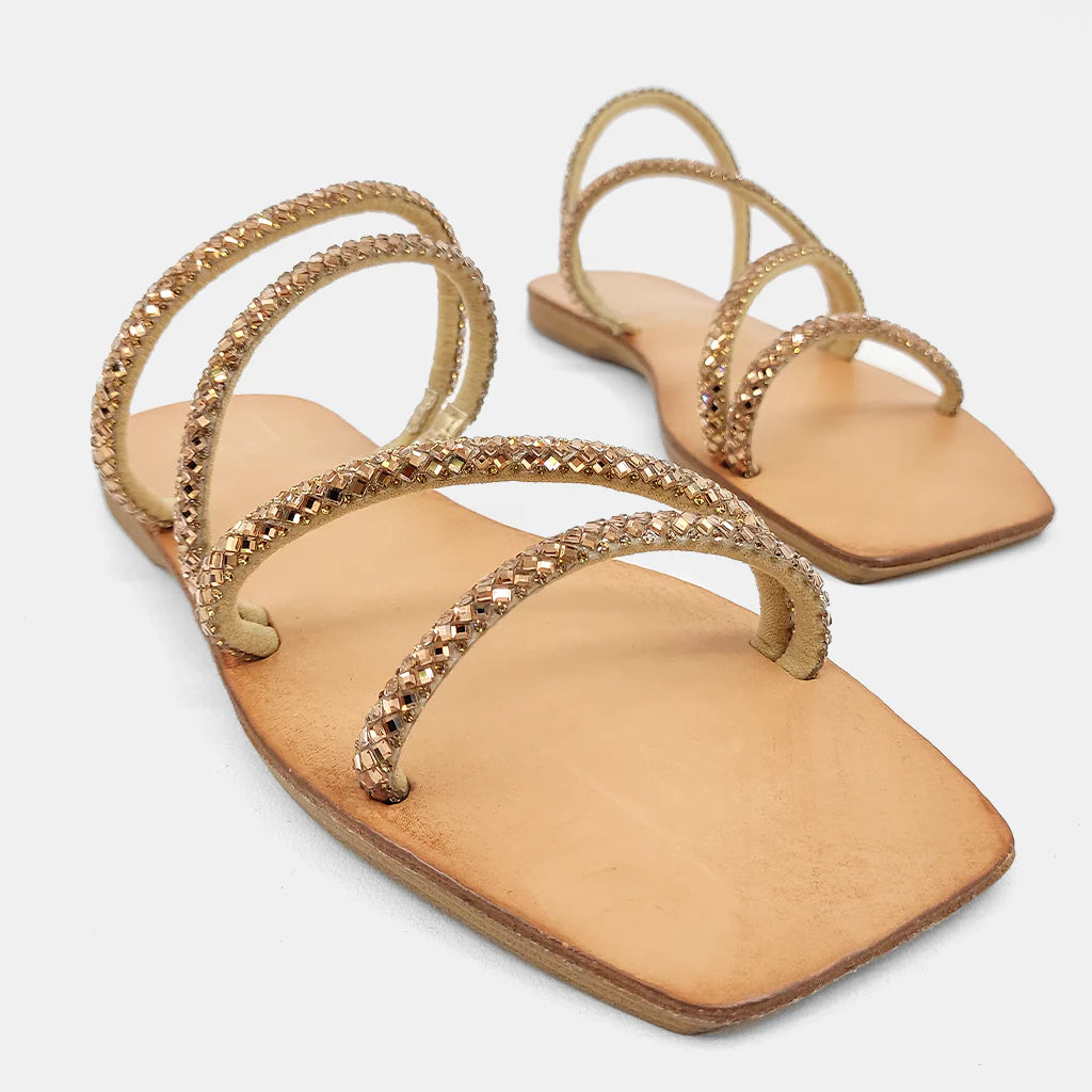 Celestina Sandal - Gold (adult sizing)