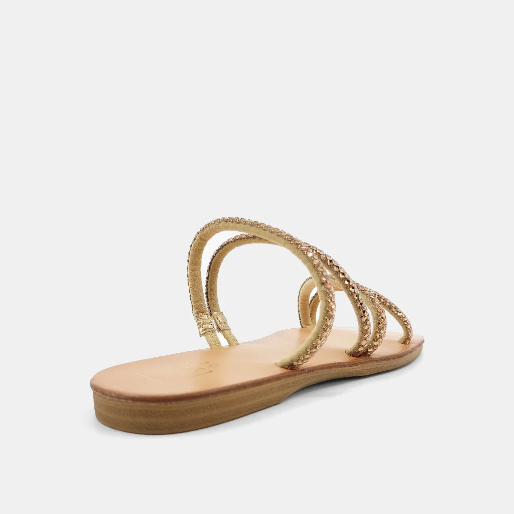 Celestina Sandal - Gold (adult sizing)