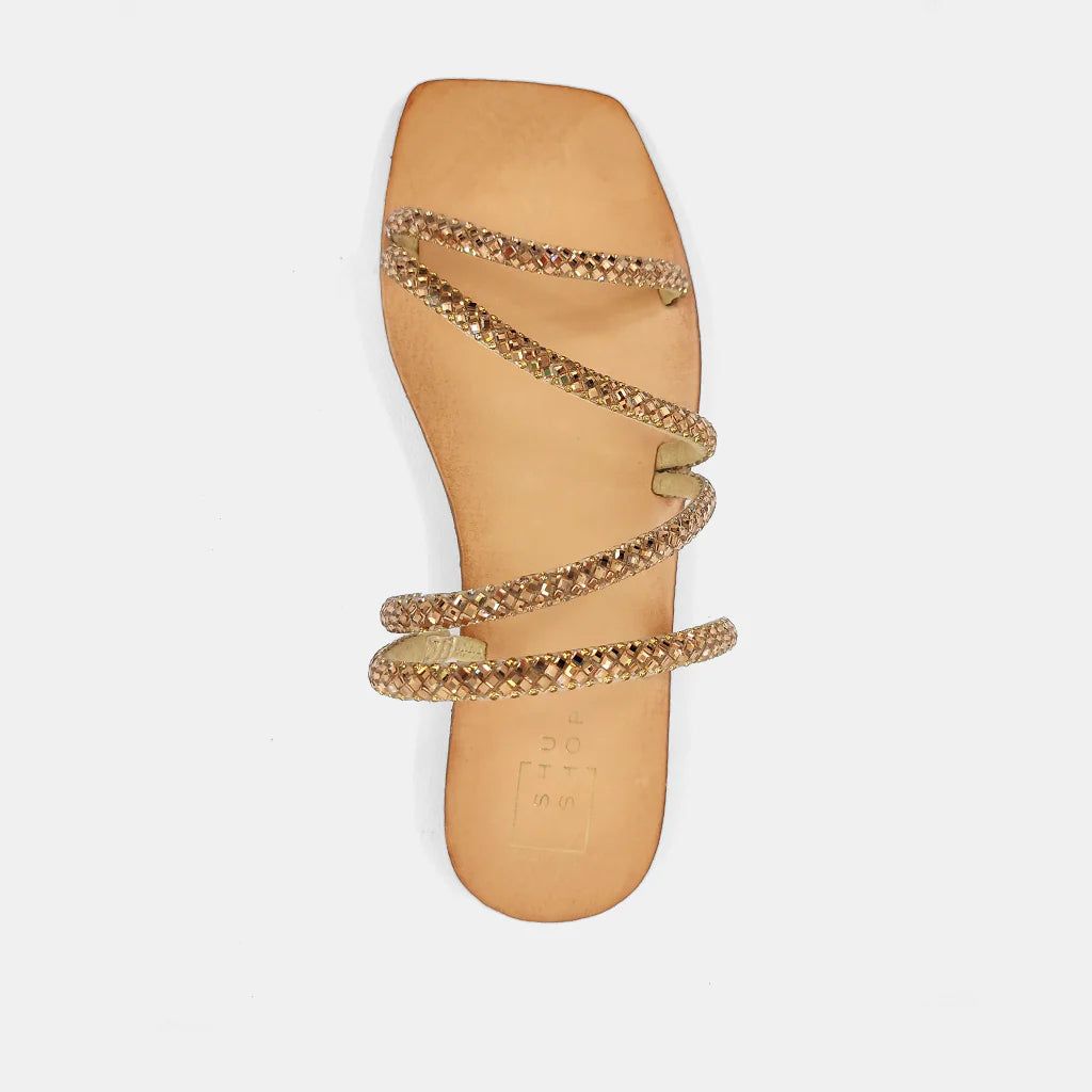 Celestina Sandal - Gold (adult sizing)