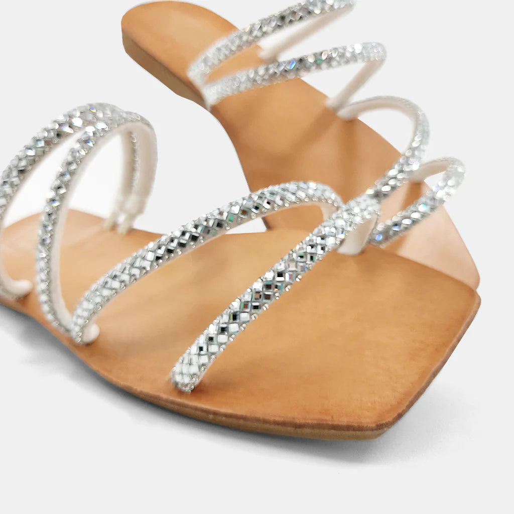 Celestina Sandal - Silver (adult sizing)